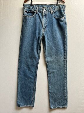 Levi's 516 Straight Leg Mens Jeans Medium Wash 100% Cotton Size 38